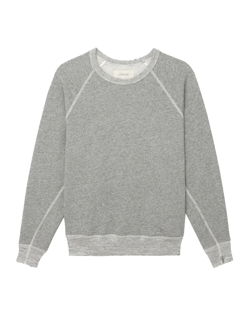 The College Sweatshirt in Varsity Grey