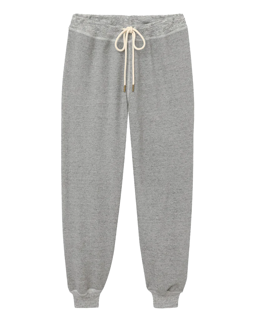 The Cropped Sweatpant in Varsity Grey