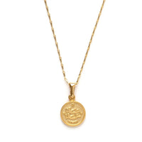 Tiny Zodiac Medallion