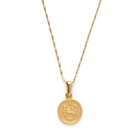 Tiny Zodiac Medallion
