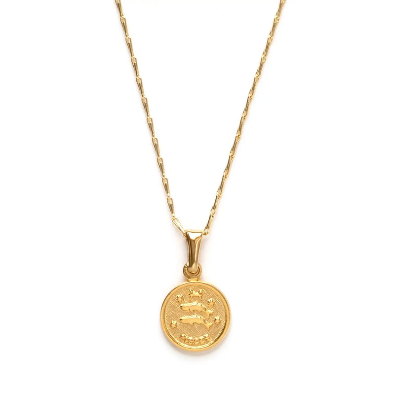 Tiny Zodiac Medallion