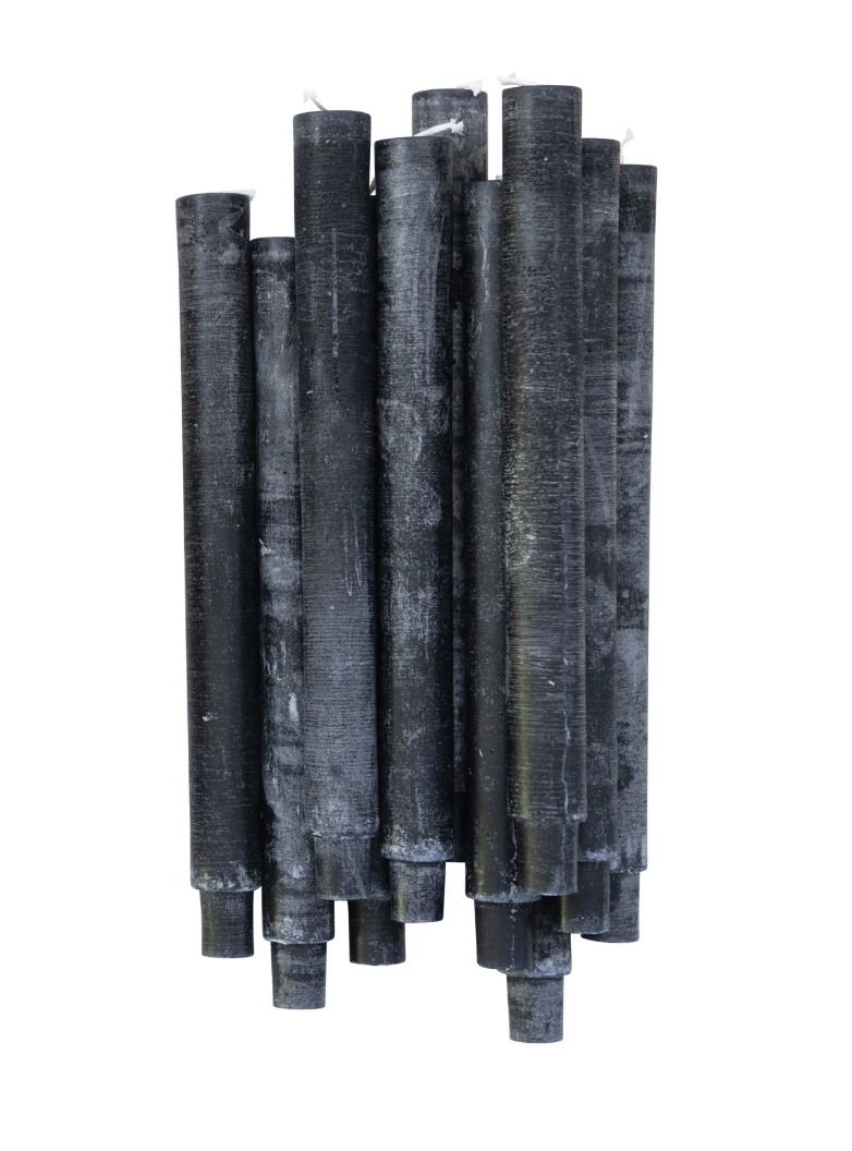 Tapered Candle Bundle Black
