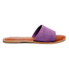 Beach by Matisse Lavender Suede Cabana Slide Sandal