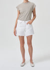 Agolde Parker Long Short - Panna Cotta