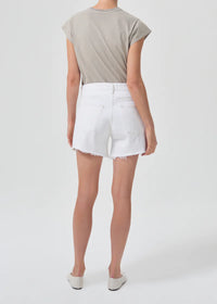 Agolde Parker Long Short - Panna Cotta