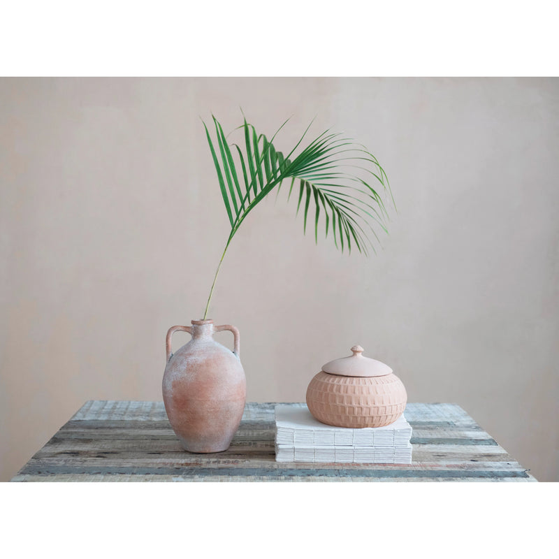 Solis Terracotta Vase